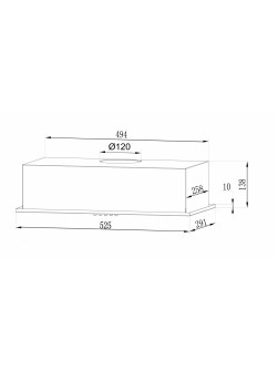 LEX GS Bloc Light 600 White